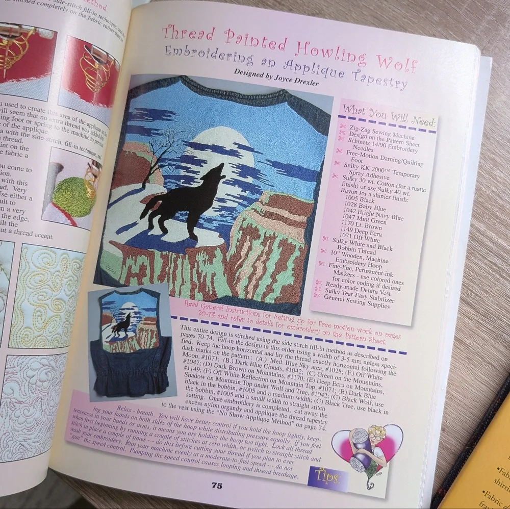 Machine Embroidery Bundle (2 Titles Destash)